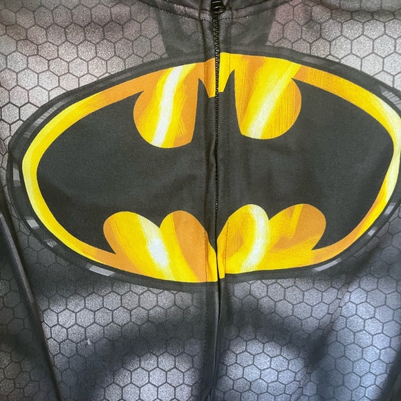 Batman Sweater with mask hoodie and zipper different sizes color Black - Picture 5 of 5